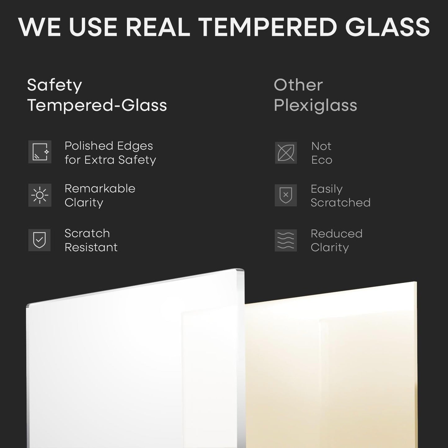Homeforia 11x22 Black Newspaper Frame, High End Metal 11 x 22 Picture Frame without Mat, 22x11 Thin Black Poster Frames for Wall, 11by22 inches Display Photo Frames, Tempered Glass, Wall Kit, Set of 1