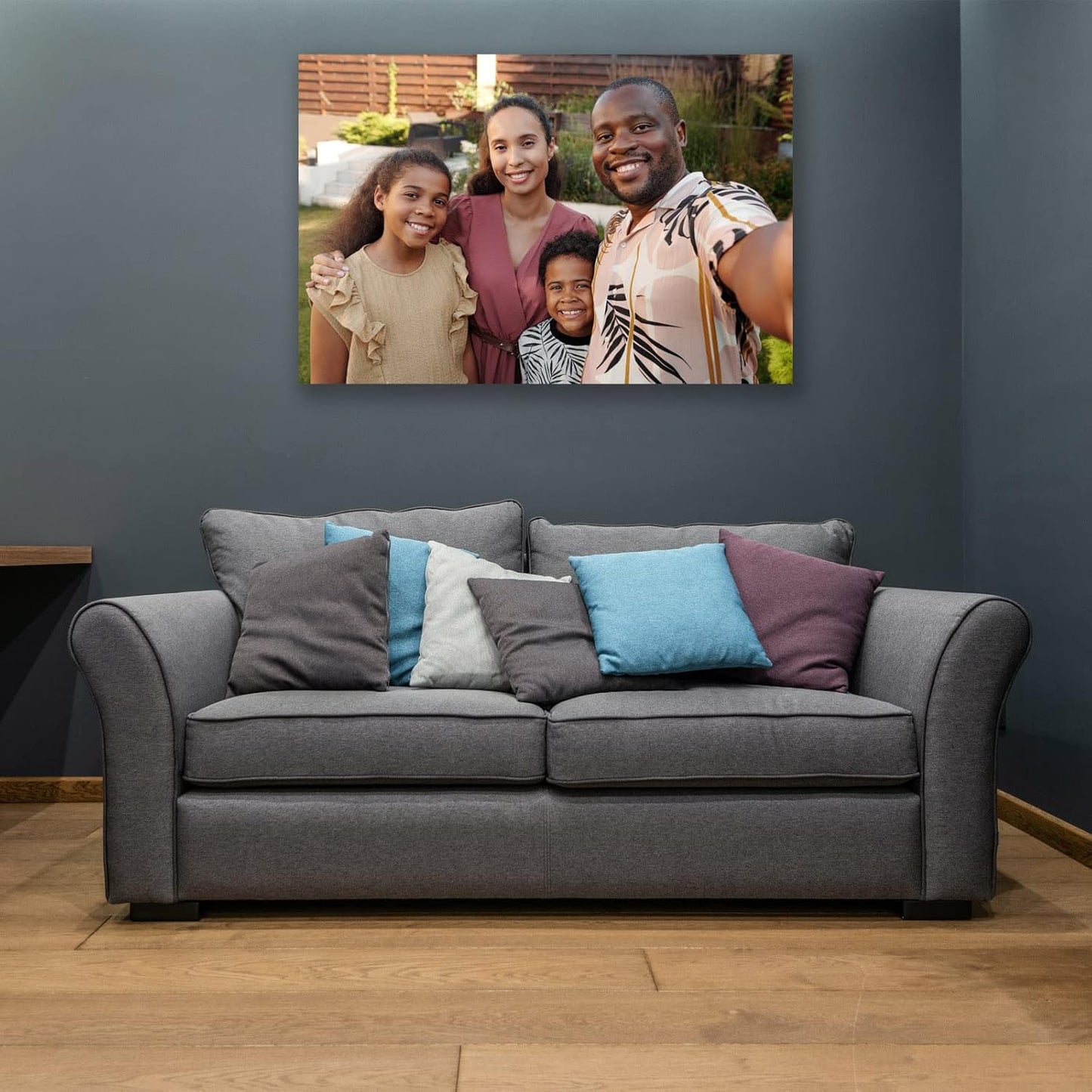 Custom Canvas Prints with Your Photos Custom Wall Art Personalized Canvas Pictures for Pet/Family Gifts for Mom/Men/Women (20'' W x 30'' H)