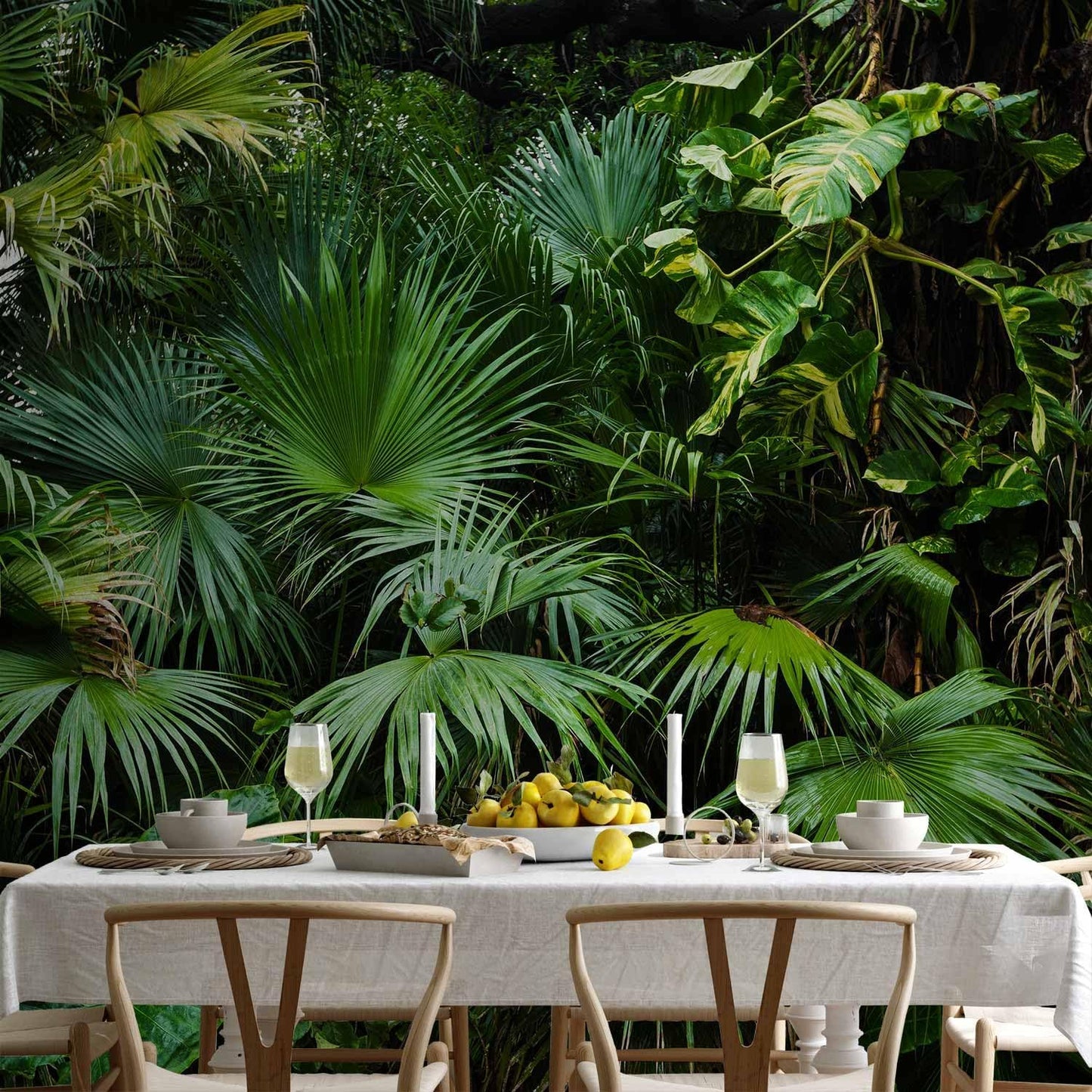 artgeist Wall Mural Tropical 79x55 in - XXL Non-Woven Wallpaper Fleece Wall Decor Photo Print Picture Image Design Home b-B-0312-a-a