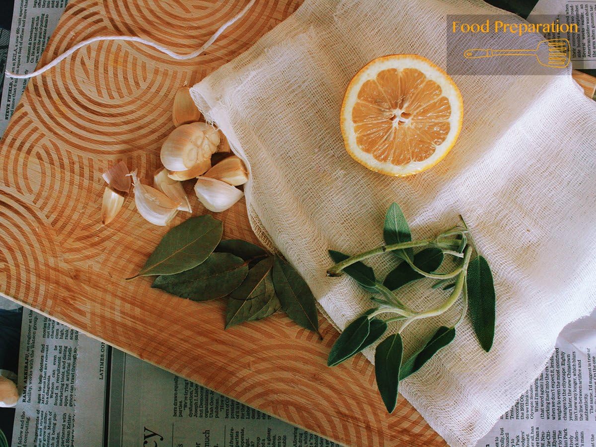 Cheesecloth, Grade 100, 36 Sq Feet, Cheese Cloths for Straining, Cooking, 100% Unbleached Cotton Cheesecloth for Jelly Making, Cheese Making, Washable, Reusable (Grade 100-4Yards)