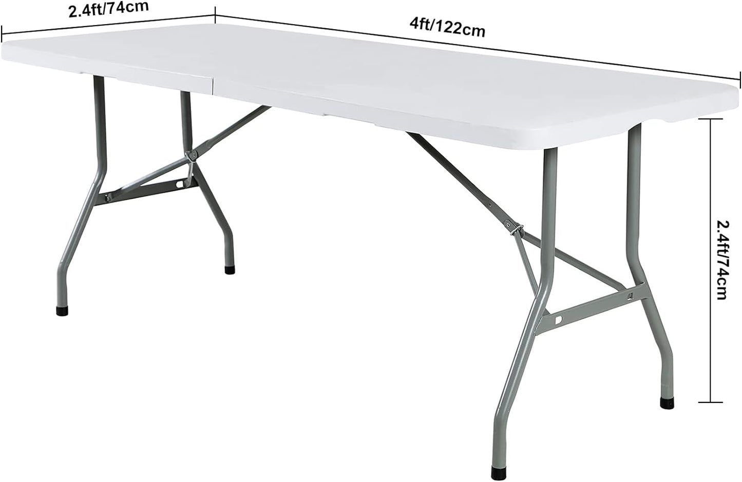 Spandex 4ft Waterproof Table Cover for Party,Wedding, Banquet, and Events(Pink)