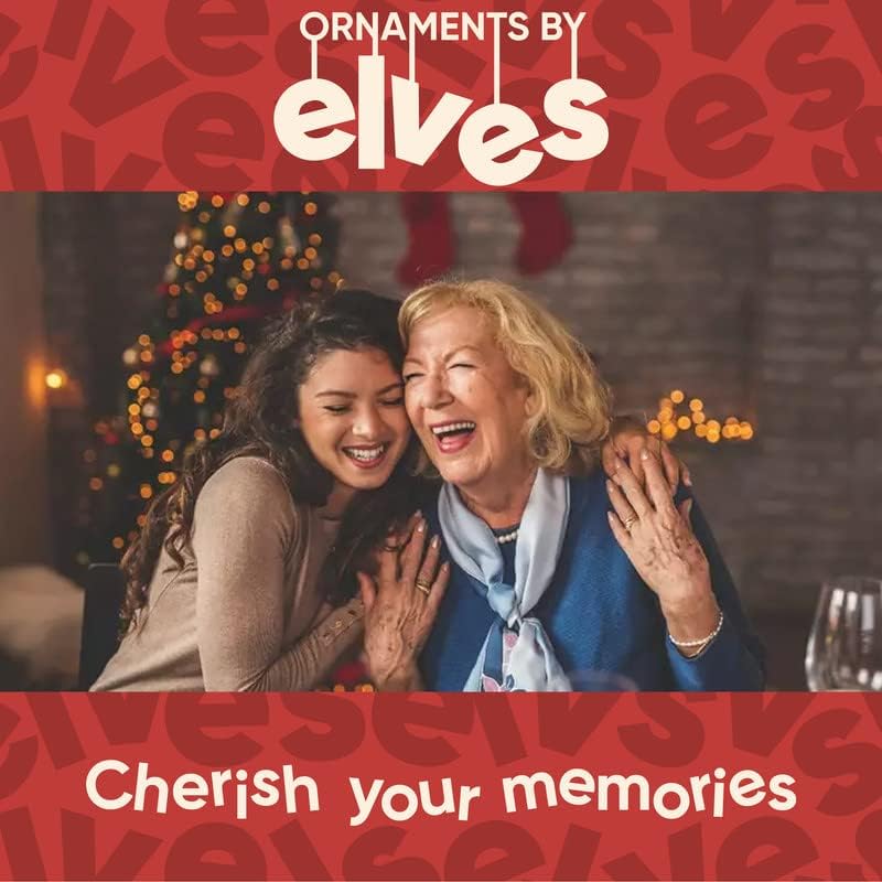 3D Matching Pajama Family of 6 with Cat Ornament 2025 Personalized Family Christmas Ornaments 2025 | Pet Lovers Personalized Tree Ornaments Customizable Gifts of Cat Lovers of Six with Pet Ornament