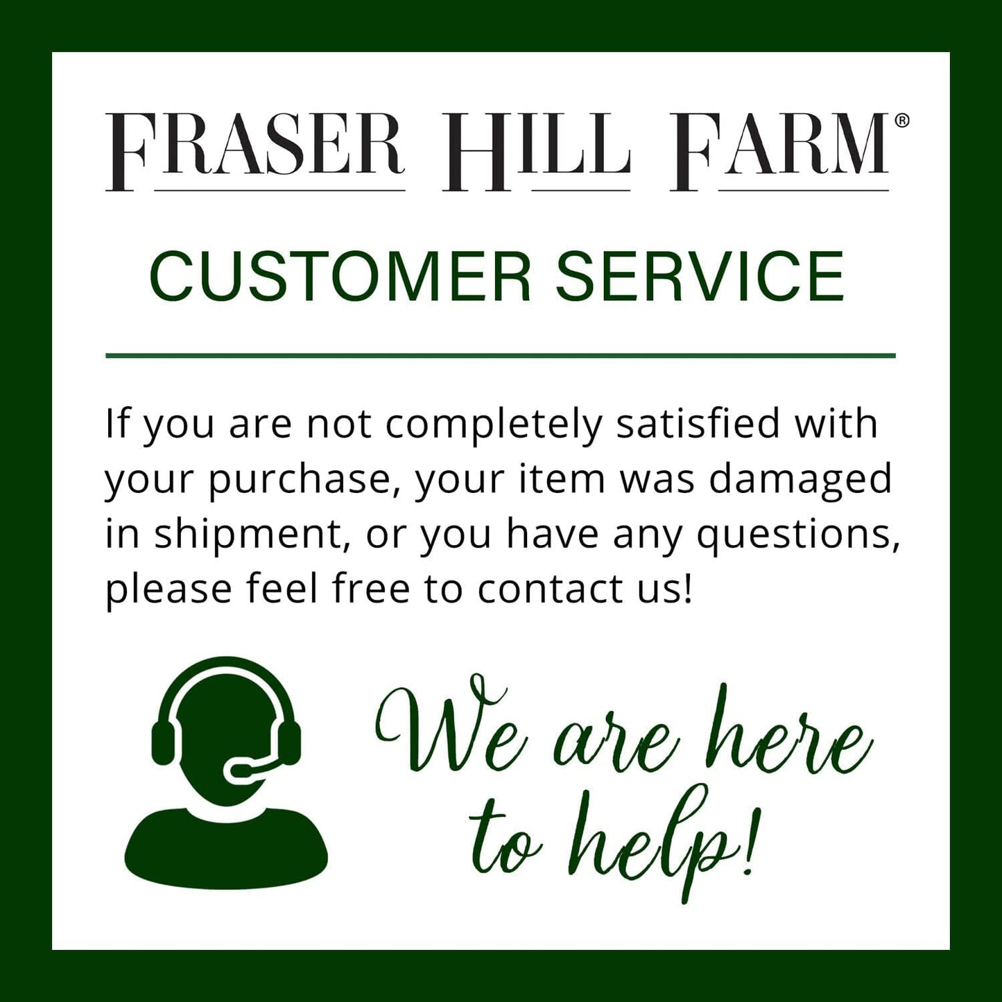 Fraser Hill Farm 9-Ft. Green Fir Garland, No Lights | Festive Christmas Holiday Decor for Fireplace Mantel, Stairway, Console Table | FFGF108GL-0GR