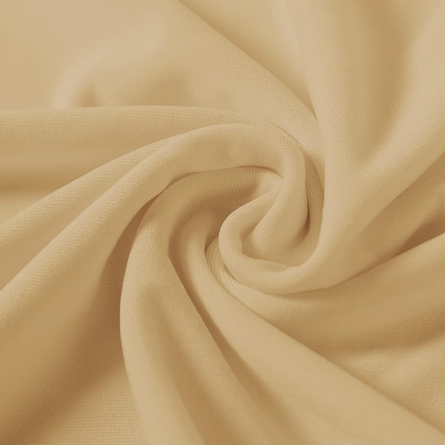 Spandex Chair Cover,12PCS,Chair Covers,Living Room Chair Covers,Removable Chair Cover Washable Protector Stretch Chair Cover for Party, Banquet,Wedding Event,Hotel(Champagne)