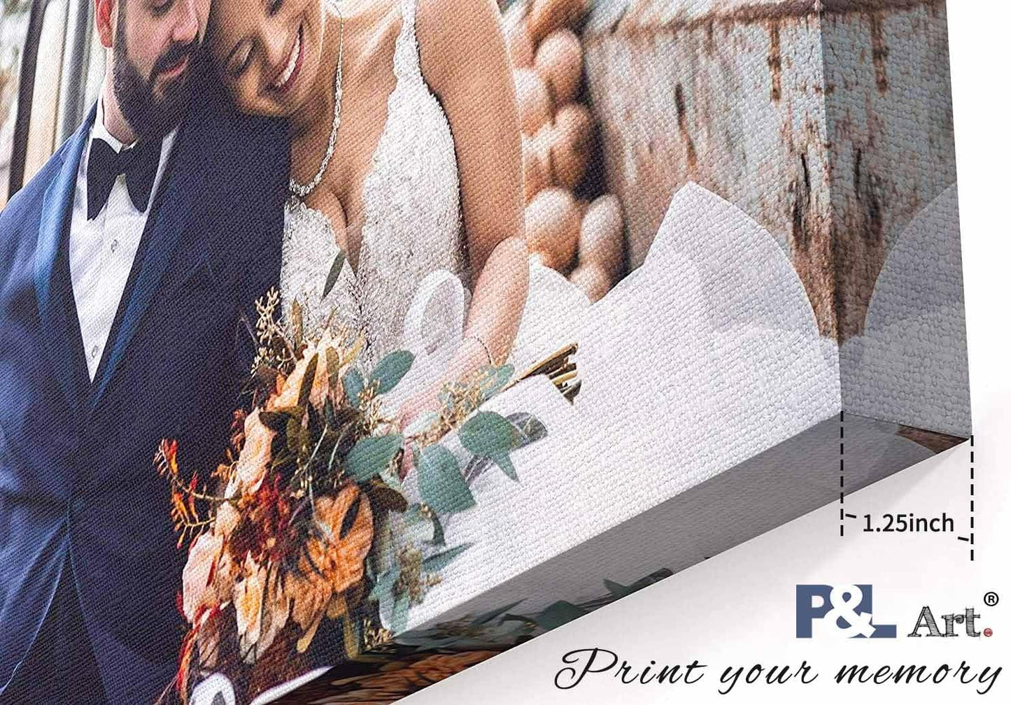 Personalized Custom Canvas Prints: Photo On Canvas (Framed Canvas, 20X20) Transform Your Photos into Stunning Framed Wall Art Digitally Printed Photo To Canvas Ideal for Home Decor
