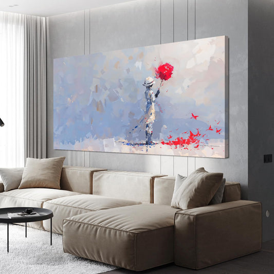 Large Canvas Wall Art Decor Modern Minimalist Wall Art Decor Wall Pictures For Living Room Artwork for Walls Ocersized Colorful Wall Art Decorations Bedroom Office Home Wall Decor Prints 29" X 58"