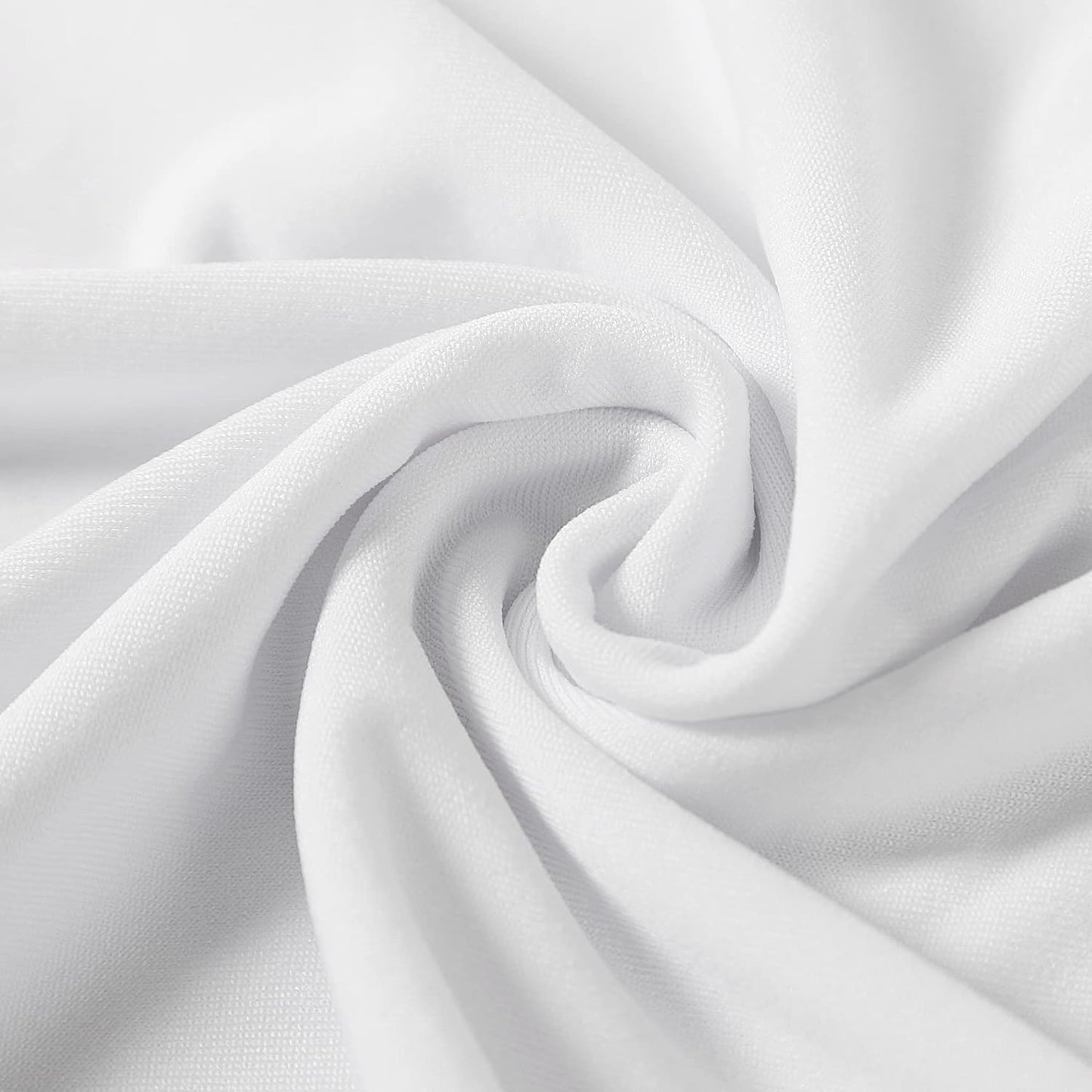 Spandex Chair Cover,25PCS,Chair Covers,Living Room Chair Covers,Removable Chair Cover Washable Protector Stretch Chair Cover for Party, Banquet,Wedding Event,Hotel(White)