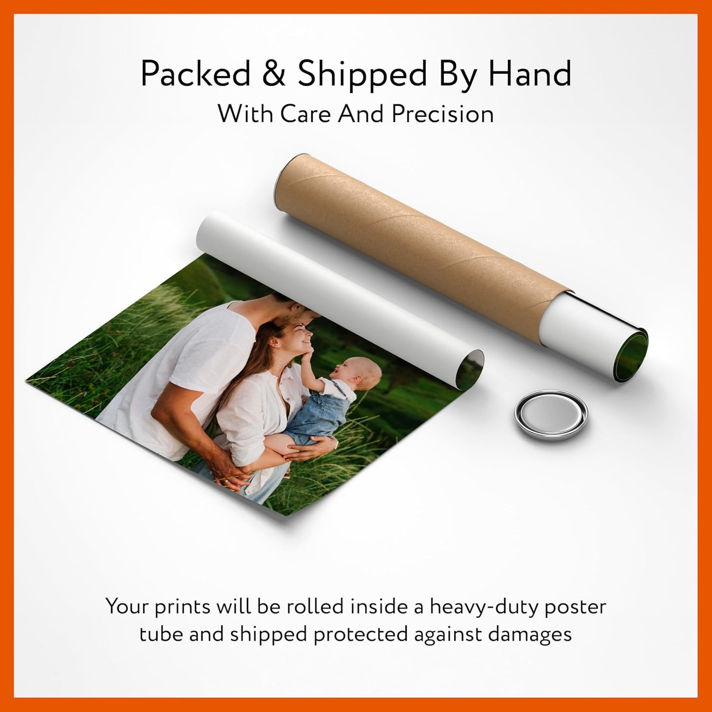 Custom Poster Print, 24x16, Upload Any Photos/Images, Personalized Photo Prints, DIY Your Own Poster, Photo to Poster Printing