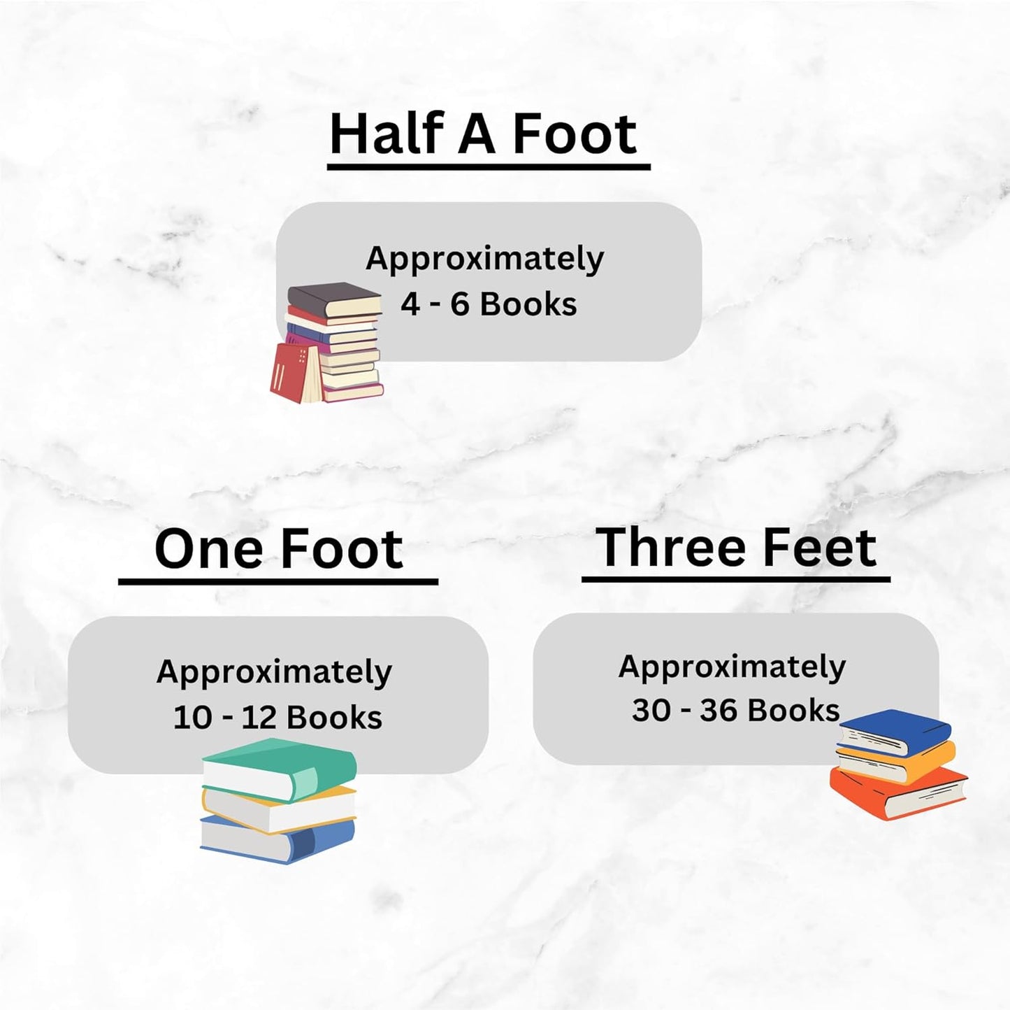 Curated Decorative Books Hardcover Décor Books for Home Décor, Choose Color, Interior Design, Office, Wedding Display, Instant Library, or Staging (Light Blue, Three Feet)