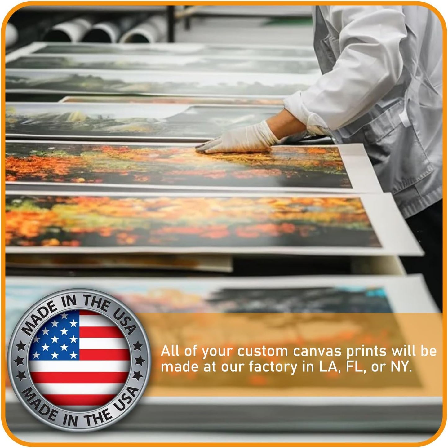 xzartdiy Custom Canvas Prints with Your Photos - Personalized Picture Print Customized Gifts for Family Home Office Wall Art Decor, Wrapped Canvas 24x32inch
