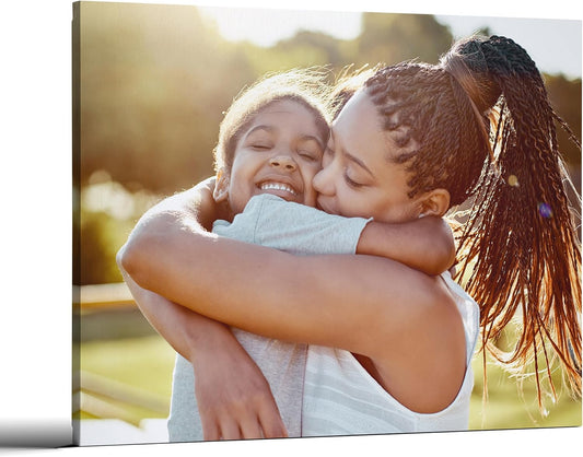 BuildASign Custom Canvas Prints with Your Photos – Personalized Picture To Canvas Wall Art, Perfect for Home Decor, Gifts & Keepsakes, Ready to Hang (18" L x 24" W x .75”D)