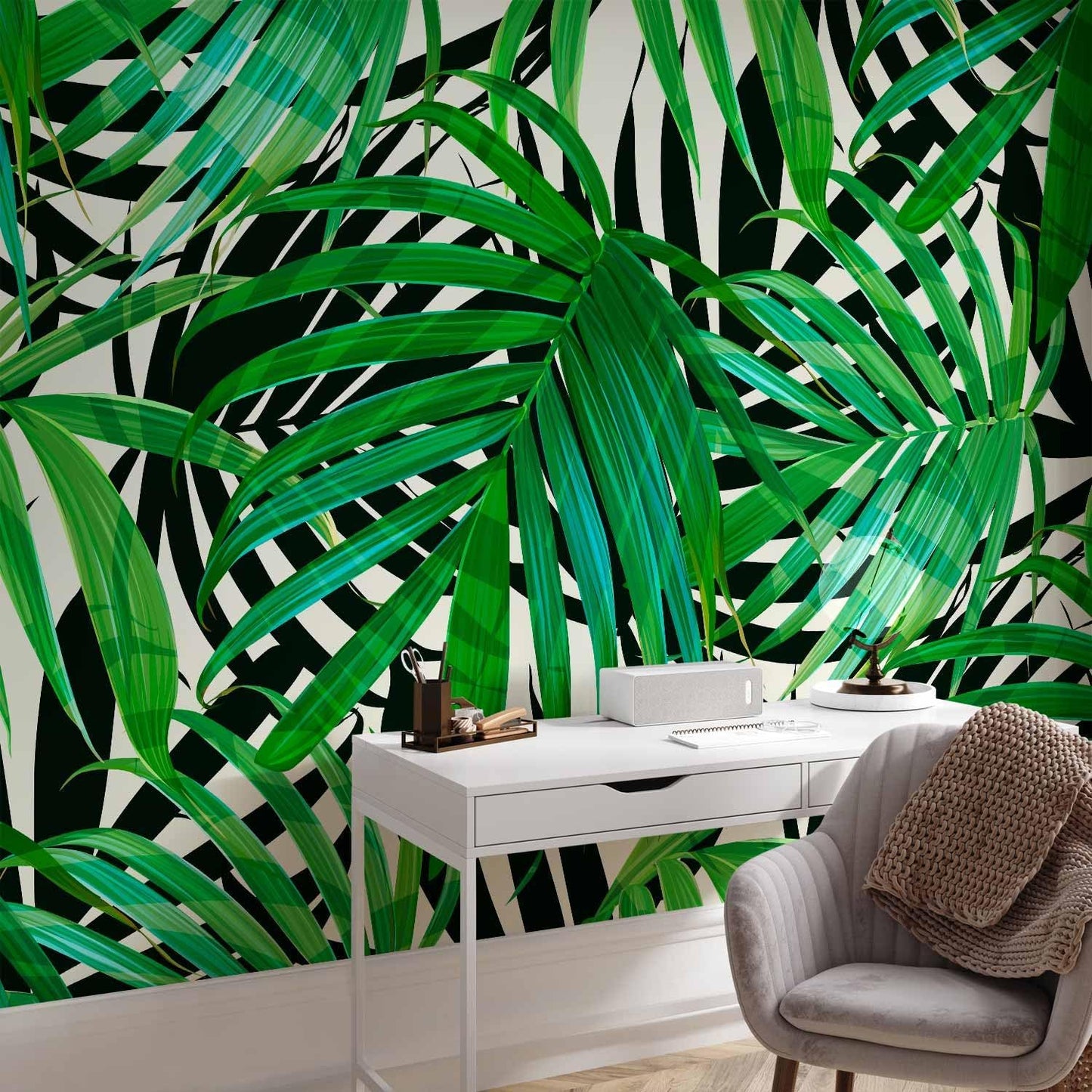 artgeist Premium Wall Mural Tropical 79x55 in - XXL Non-Woven Wallpaper Fleece Wall Decor Photo Print Picture Image Design Home b-B-0280-a-a