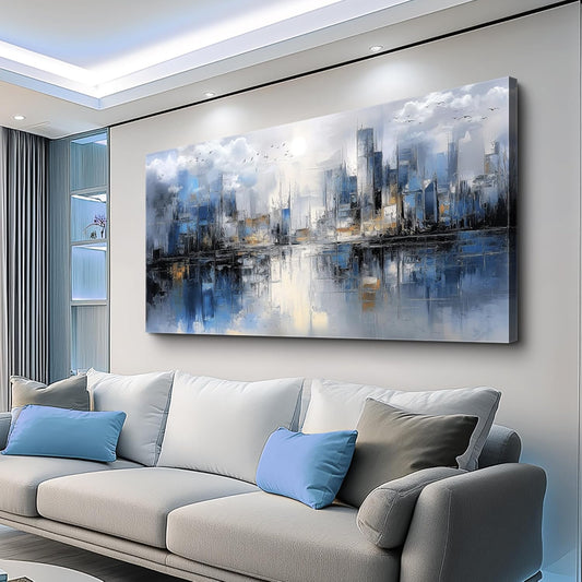 Canvas Wall Art for Living Room Wall Decor for Bedroom Office Wall Decoration Abstract Watercolor Painting Artwork Room Aesthetic Home Decor 20x40 in