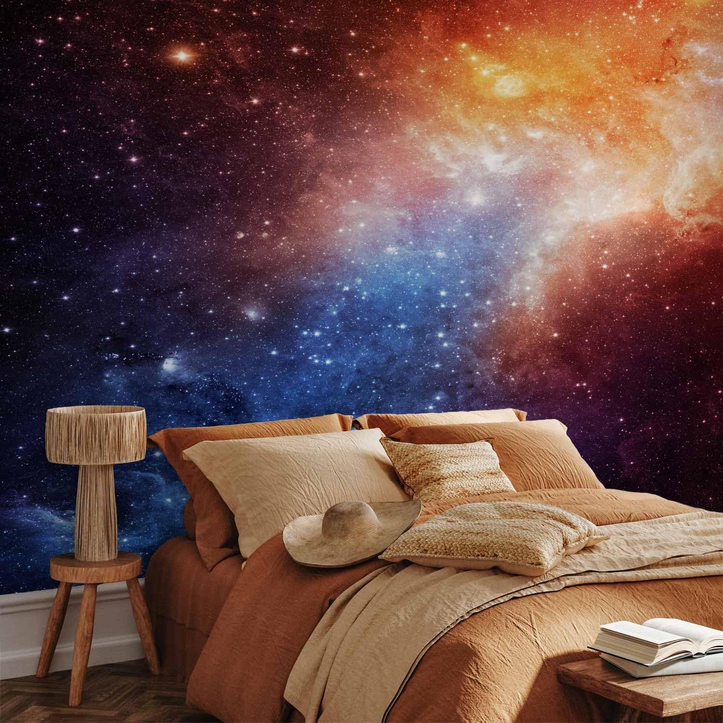 artgeist Premium Wall Mural Cosmos Galaxy 157x110 in - XXL Non-Woven Wallpaper Fleece Wall Decor Photo Print Picture Image Design Home f-B-0057-a-a