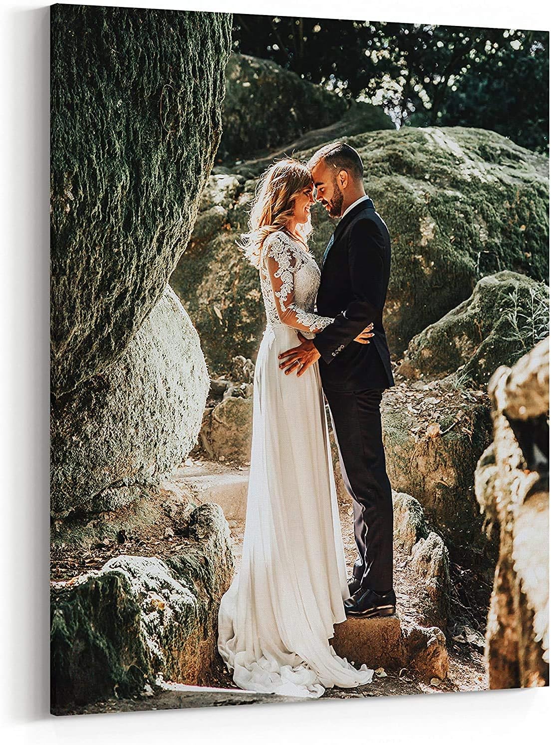 Personalized Custom Canvas Prints: Photo On Canvas (Framed Canvas, 16X24) Transform Your Photos into Stunning Framed Wall Art Digitally Printed Photo To Canvas Ideal for Home Decor