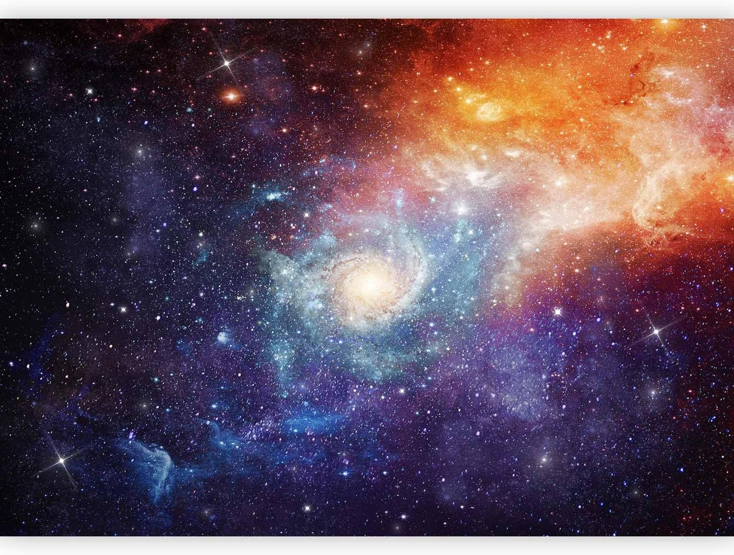 artgeist Premium Wall Mural Cosmos Galaxy 177x124 in - XXL Non-Woven Wallpaper Fleece Wall Decor Photo Print Picture Image Design Home f-C-0101-a-a