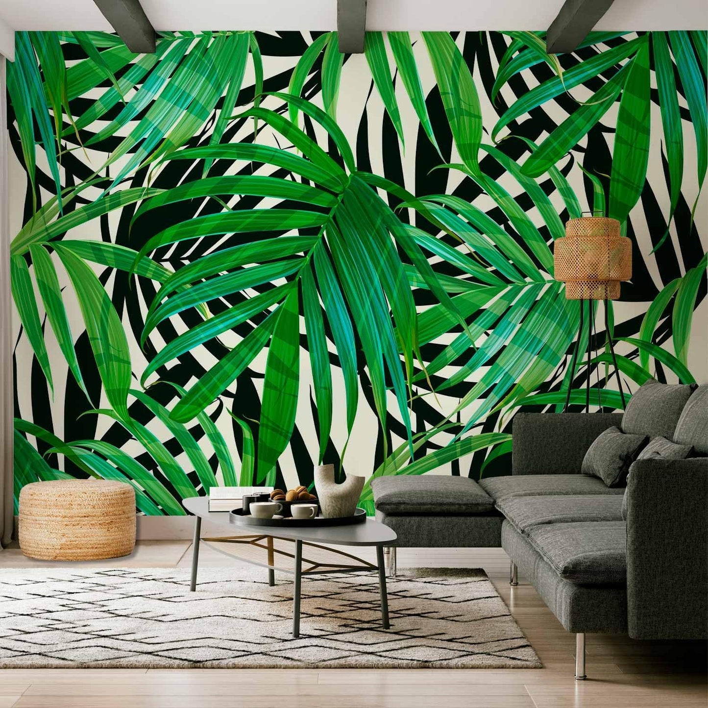 artgeist Premium Wall Mural Tropical 98x69 in - XXL Non-Woven Wallpaper Fleece Wall Decor Photo Print Picture Image Design Home b-B-0280-a-a