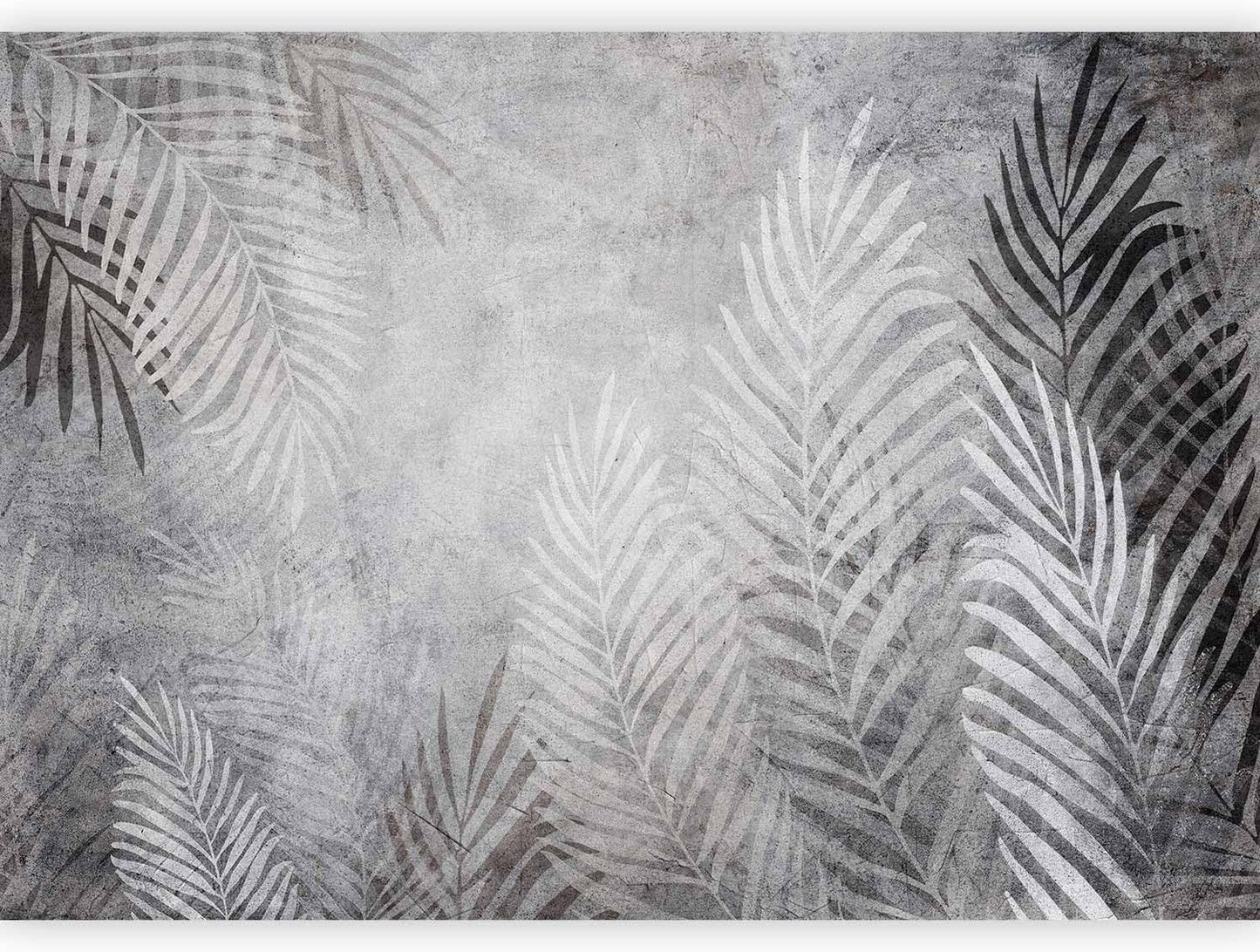 artgeist Wall Mural Leaves 138x101 in - XXL Non-Woven Wallpaper Fleece Wall Decor Photo Print Picture Image Design Palm Abstract Nature Botanical b-C-0855-a-a