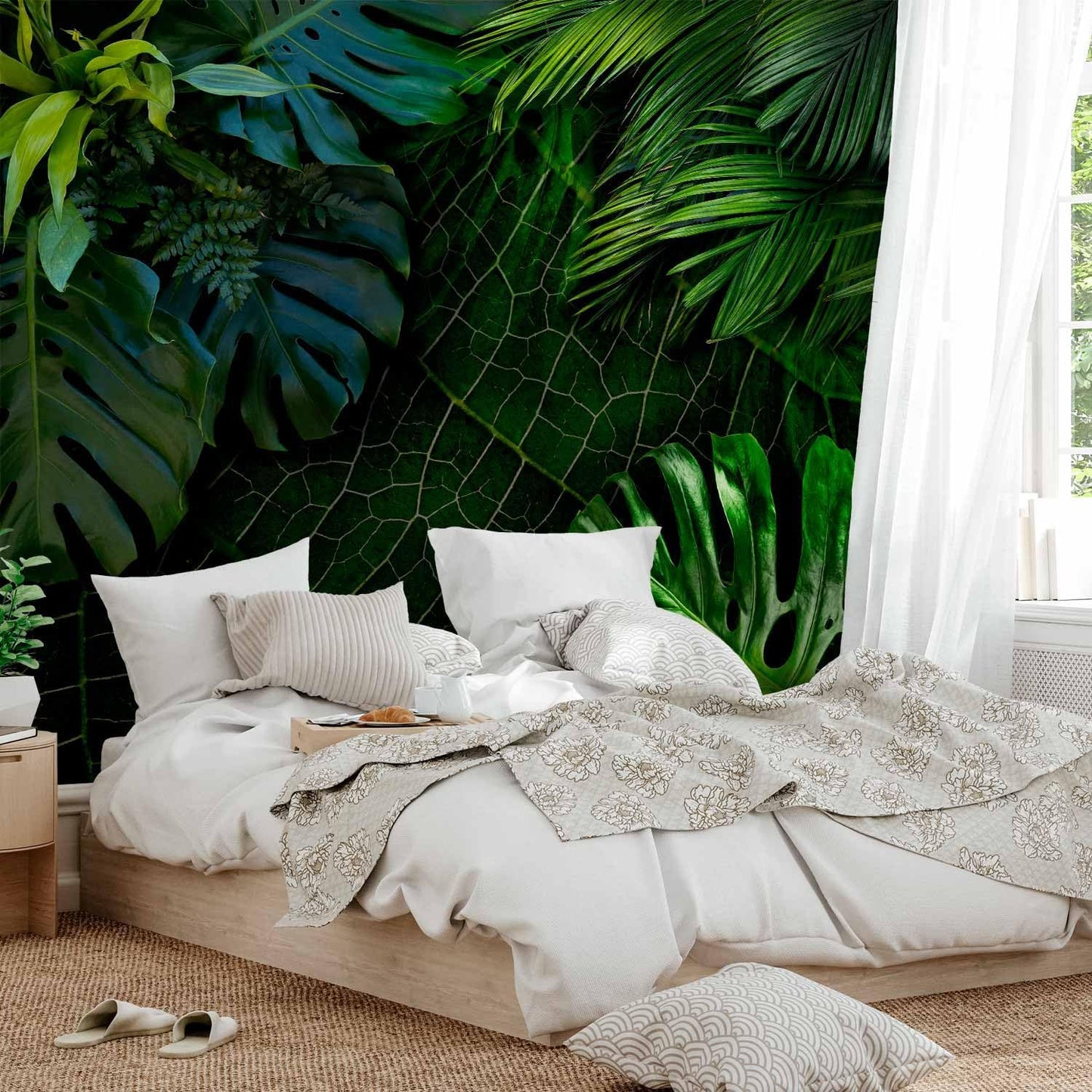 artgeist Wall Mural Tropical 79x55 in - XXL Non-Woven Wallpaper Fleece Wall Decor Photo Print Picture Image Design Home b-C-0224-a-a