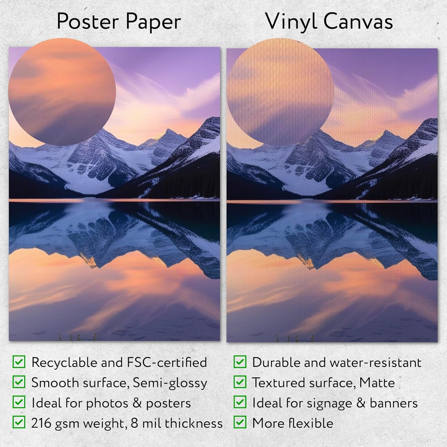 Custom Poster Print, 16x24, Upload Any Photos/Images, Personalized Photo Prints, DIY Your Own Poster, Photo to Poster Printing